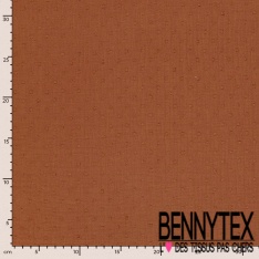 Coton double gaze plumetis blanc optique fond blanc optique