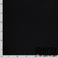 Coton double gaze plumetis marine oeko tex