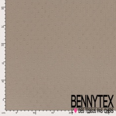 Coton double gaze plumetis vert d'eau oeko tex