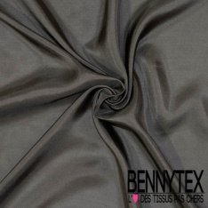 Pongé organza de soie uni marine