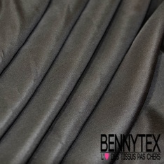 Pongé organza de soie uni marine