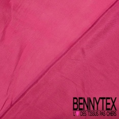 Pongé organza de soie uni navy