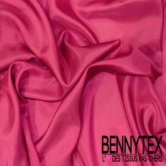 Pongé organza de soie uni navy