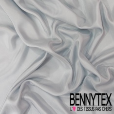 Pongé organza de soie uni framboise écrasée