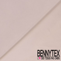 Pongé organza de soie uni rosée grise