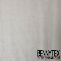 Organza de soie uni noir