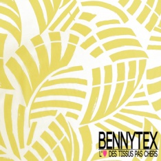 Voile de coton digital imprimé africain abstrait gazon blanc cassé