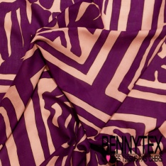 Voile de coton digital imprimé quadrillage provençale charbon blanc discret