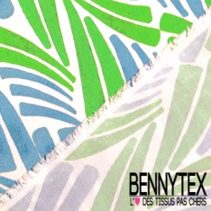 Crêpe viscose digital motif jeu de rayure art déco saumon camel abricot givré blanc discret