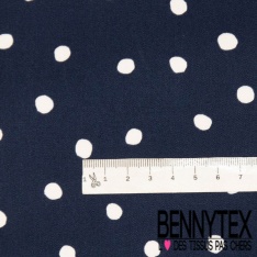 Fibranne viscose imprimé digital rayure horizontale trie and die vert d'eau charbon blanc discret