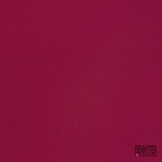 Crêpe polyester double retors uni noir certifié Oeko Tex