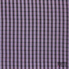 Coton viscose tissé teint motif carreau rouge beige fond vanille