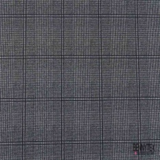 Maillot de bain polyamide élasthanne imprimé fine rayure sergé ciel blanc optique