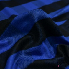 Coton viscose pour chemise bûcheron imprimé grand carreau camel gazon blanc discret bleu charron