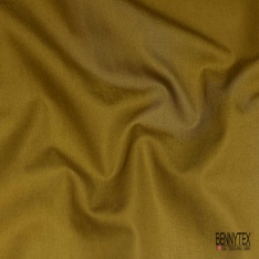 Popeline coton polyamide uni épice de Cathay