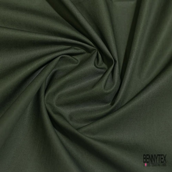 Popeline coton polyamide uni sac de marin