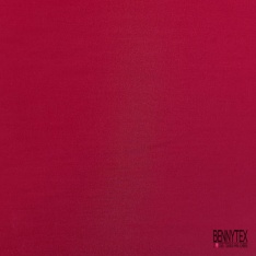 Popeline coton polyamide uni framboise