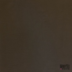 Popeline coton polyamide uni bison