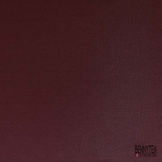 Popeline coton polyamide uni sang de taureau