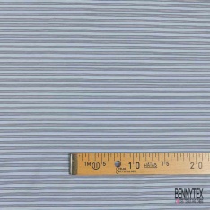 Viscose polyamide imprimé rayure horizontale rose trémière orange brûlé blanc discret