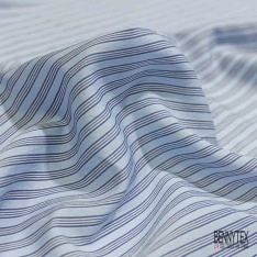 Viscose polyamide imprimé rayure horizontale rose trémière orange brûlé blanc discret