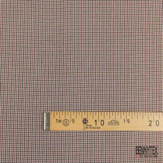 Coton viscose gratté chemise bûcheron tissé teint tartan bleu roi olive cannelle lurex or