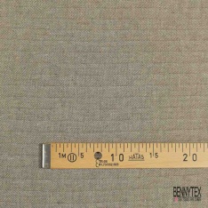 Laine costume semi rigide motif chevron rose nstalgie blanc cassé