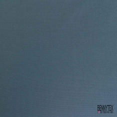 Coupon 3 m grain de coton uni gris anthracite