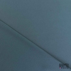 Coupon 3 m grain de coton uni gris anthracite