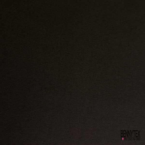 Coupon 3 m grain de coton uni noir