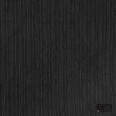 Gabardine de laine uni noir