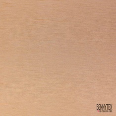 Mousseline de soie crêpon uni beige nude