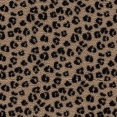 Sherpa Fleece tissu jacquard léopard taupe