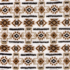 Sherpa Fleece tissu jacquard dinosaure