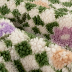 Sherpa Fleece tissu jacquard amérindien