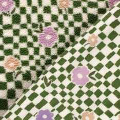 Sherpa Fleece tissu jacquard amérindien