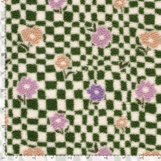 Sherpa Fleece tissu jacquard amérindien