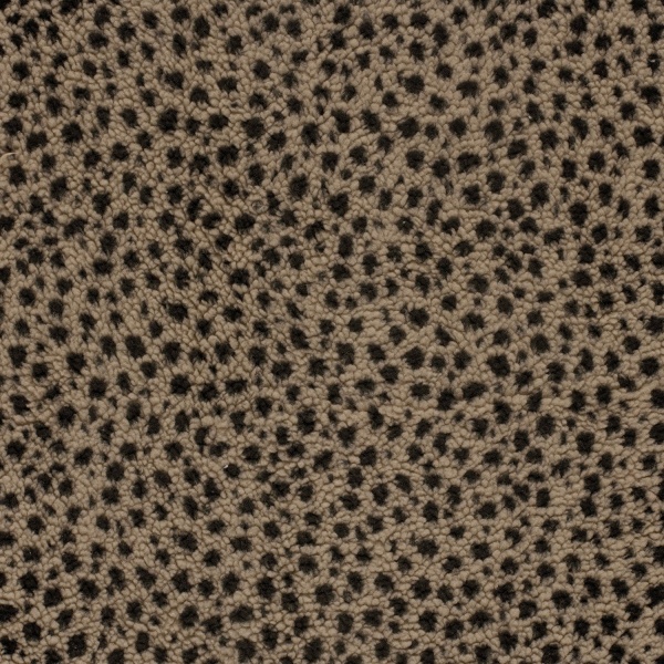 Sherpa Fleece tissu jacquard panthère