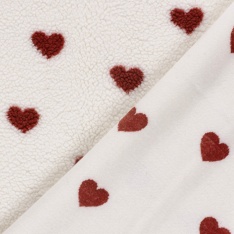 Sherpa Fleece tissu jacquard panthère