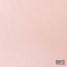 Coupon 3m tulle rigide anti feu uni orange