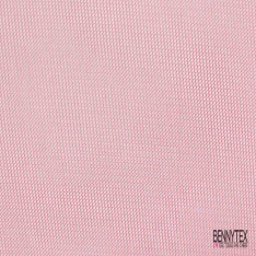 Coupon 3m tulle rigide anti feu uni rouge