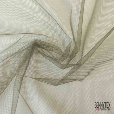 Coupon 3m tulle rigide anti feu uni kaki