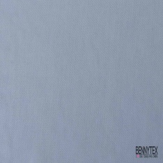 Coupon 3m tulle souple anti feu uni ciel