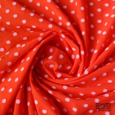 Polyamide élasthanne lingerie motif marbrure ton sur ton ocre doré