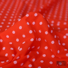 Polyamide élasthanne lingerie motif marbrure ton sur ton ocre doré