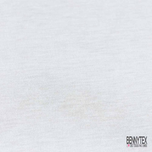 Coupon 3m jersey flammé blanc discret