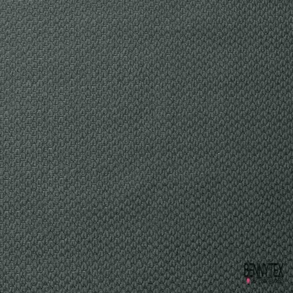 Jacquard imprimé cravate kaki noir lurex kaki