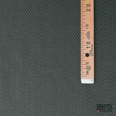 Jacquard imprimé cravate kaki noir lurex kaki