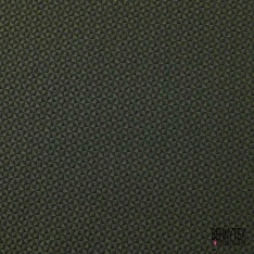 Jacquard imprimé mini triangle kaki noir