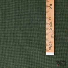 Jacquard imprimé mini triangle kaki noir